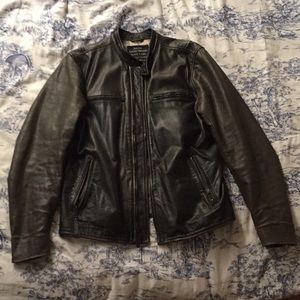 Lucky Brand Men’s Leather Jacket Medium